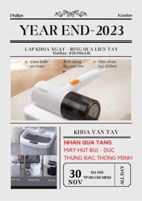 Lắp khóa ngay - rinh quà liền tay 12 Bùng Nổ Cuối Năm