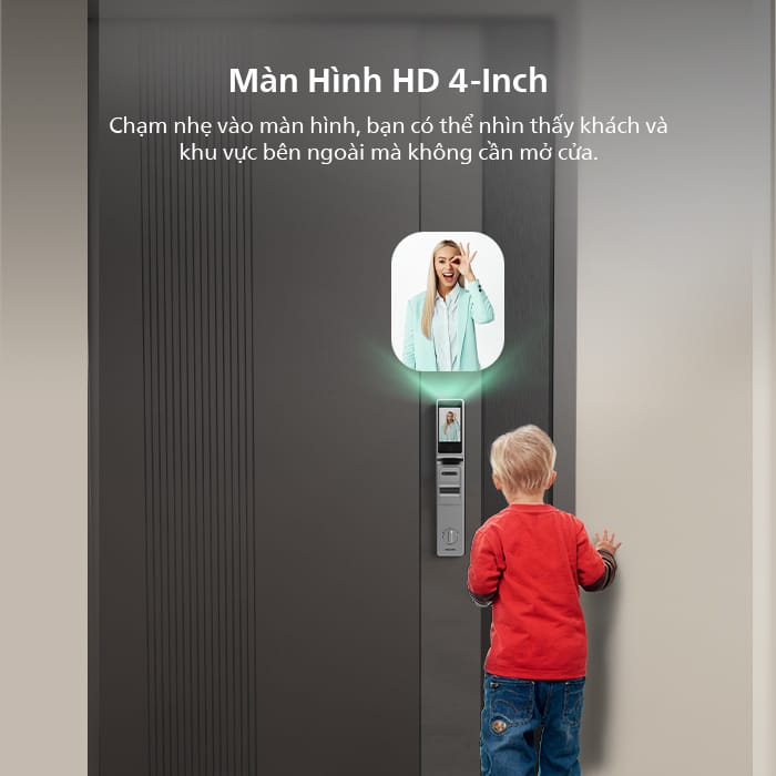 Khóa vân tay philips ddl720-mpv 4 Khóa Cửa Vân Tay Philips Ddl720 Mvp
