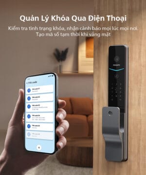 Khóa vân tay Philips DDL720 MVP