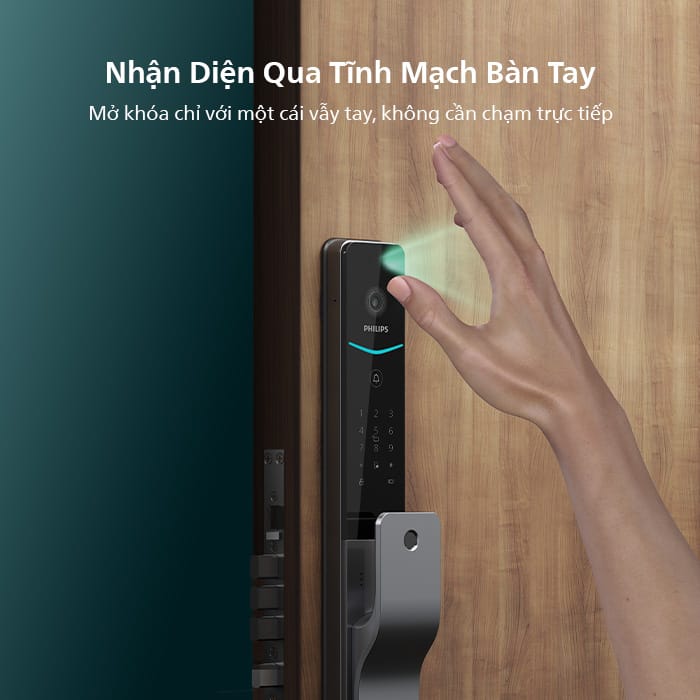 Khóa vân tay philips ddl720-mpv 2 Khóa Cửa Vân Tay