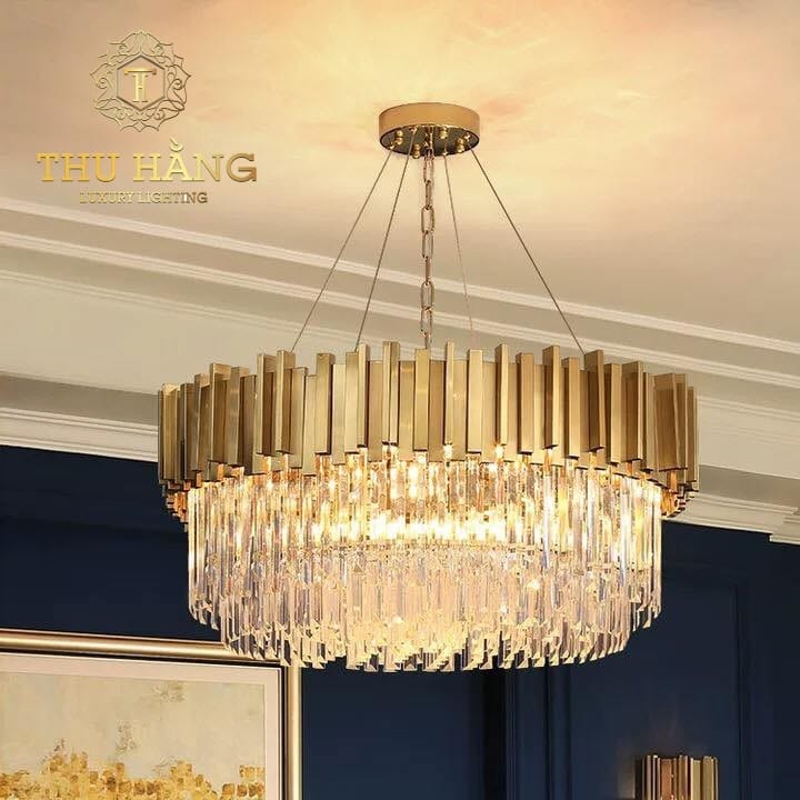 Đèn thả pha lê cao cấp ms8035 3 Đèn Thả Pha Lê Cao Cấp Ưa Thích
