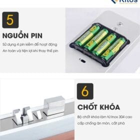 Khóa khách sạn tự động kc6700 2 Kitos Kc6700 3.Jpg